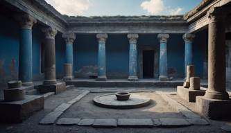 Archäologen entdecken blauen Raum für Rituale in Pompeji