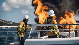 Feuer auf Hafenrundfahrt-Schiff ohne Verletzte