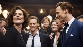 Sigourney Weaver und Tom Hiddleston besuchen gemeinsam ein Londoner Theater